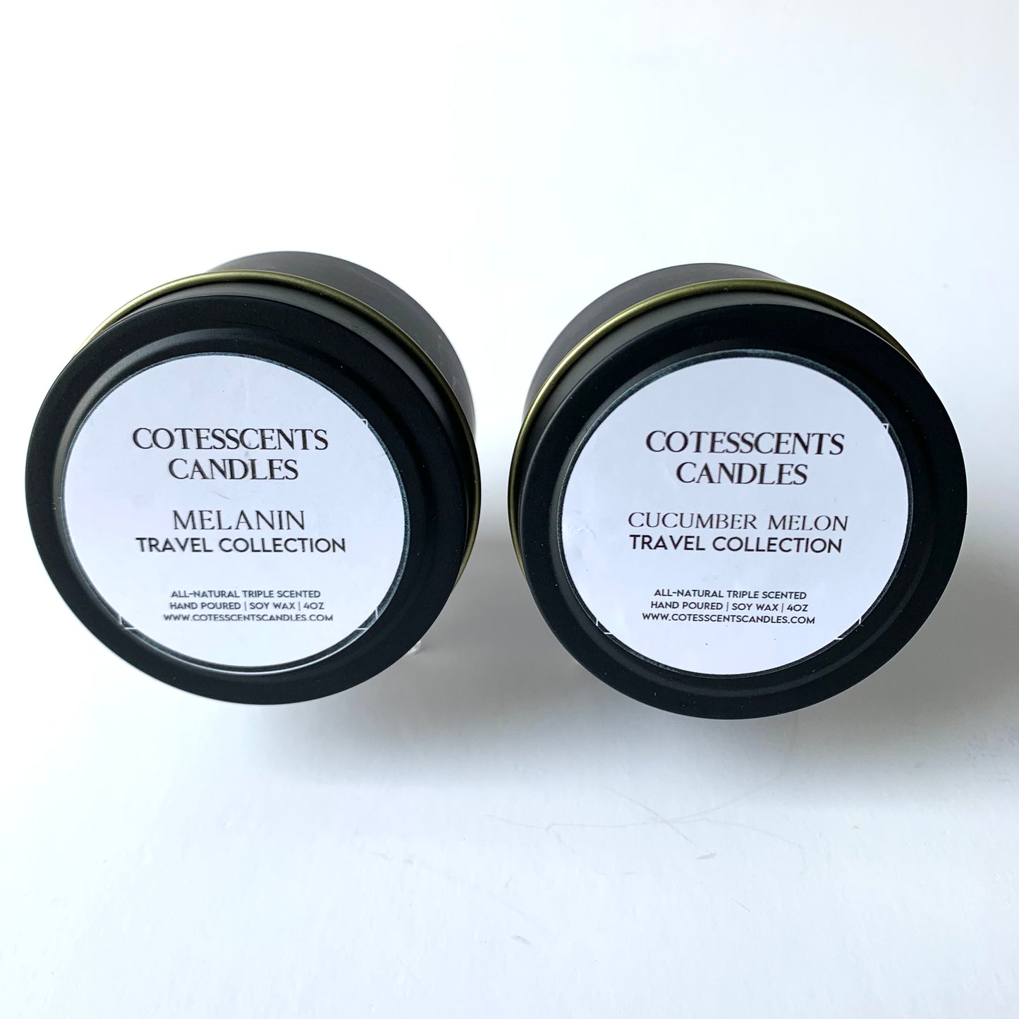 Cotesscents Travel Candles